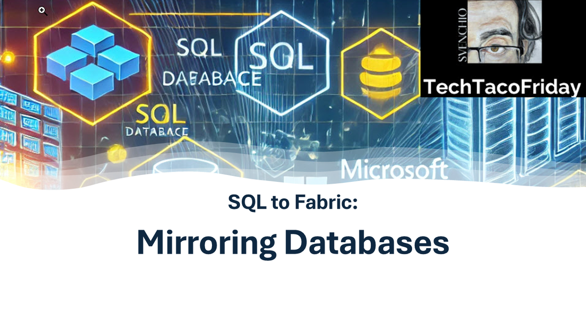 SQL to Fabric: Mirroring Databases